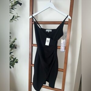 Almost Famous Elegant Black Mini Dress